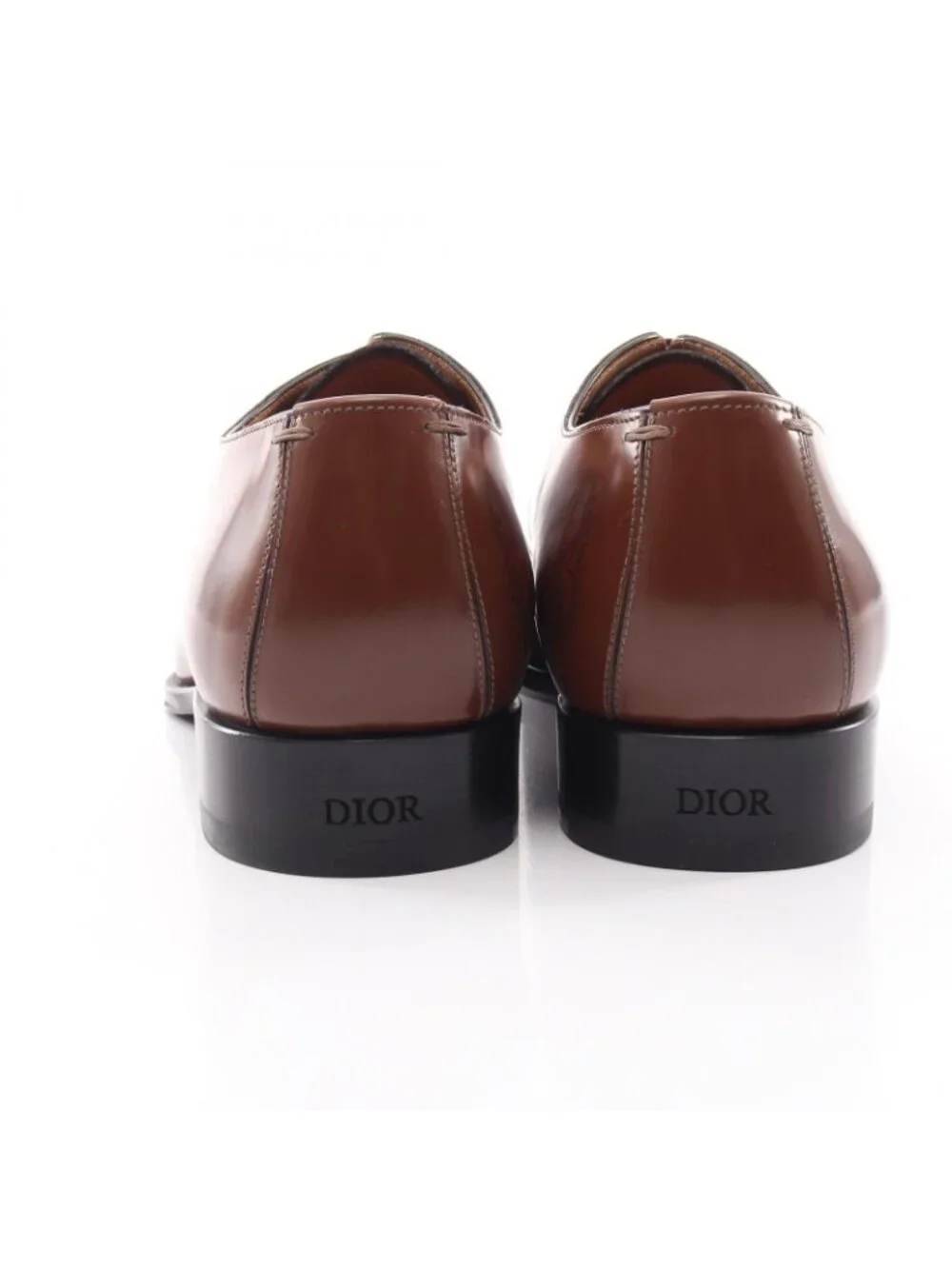 Dior Loafers Leather Brown